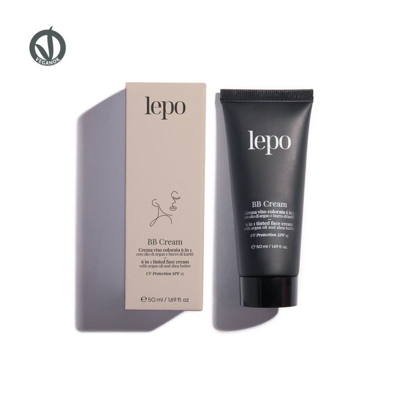 BB cream crema viso colorata 6 in 1 - Lepo