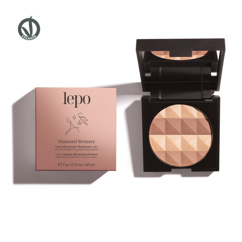 Diamond Bronzer terra illuminante - Lepo